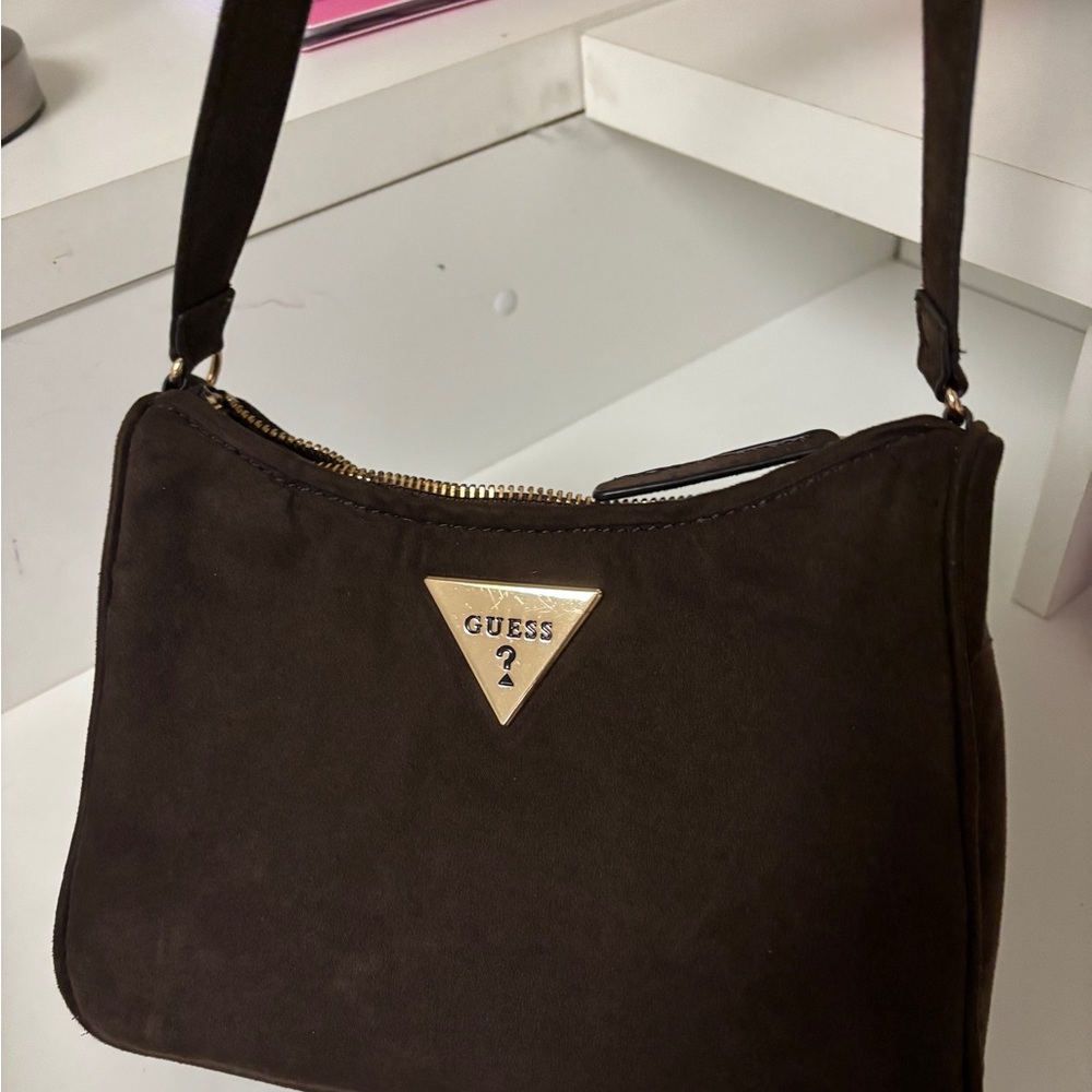 Dark Brown GUESS Purse